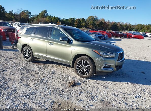 5N1AL0MM6GC505070 2016 INFINITI QX60 Зеленый Передняя правая четверть