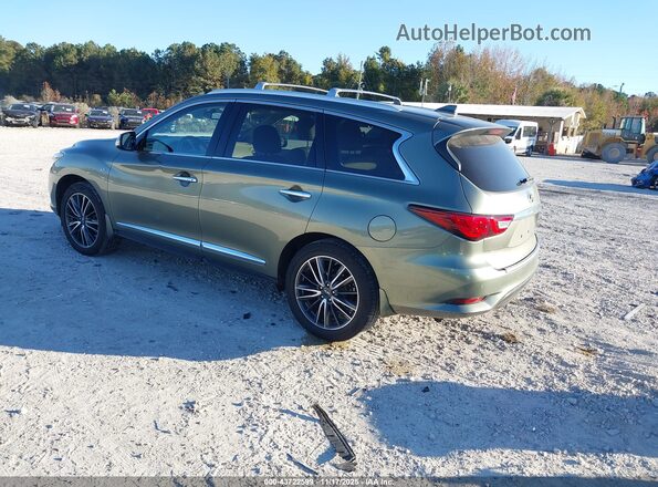 5N1AL0MM6GC505070 2016 INFINITI QX60 Зеленый Задняя левая четверть