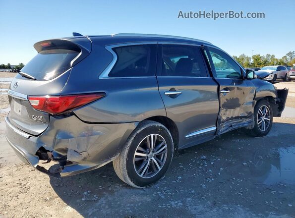 5N1AL0MM8GC502624 2016 INFINITI QX60 Серебряный Задняя правая четверть