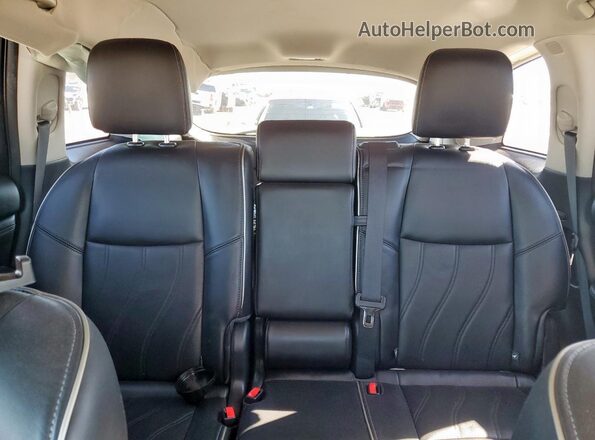5N1AL0MM8GC502624 2016 INFINITI QX60 Серебряный Вид задних сидений