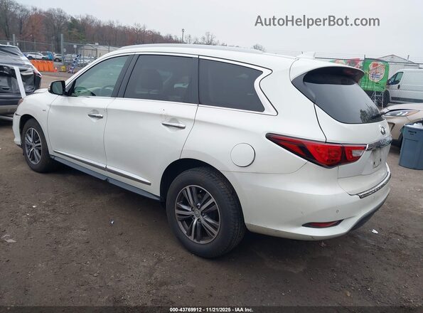 5N1AL0MM9GC525085 2016 INFINITI QX60 Белый Задняя левая четверть