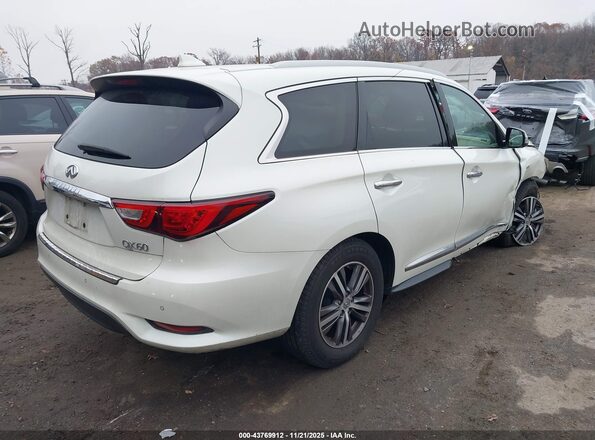 5N1AL0MM9GC525085 2016 INFINITI QX60 Белый Задняя правая четверть