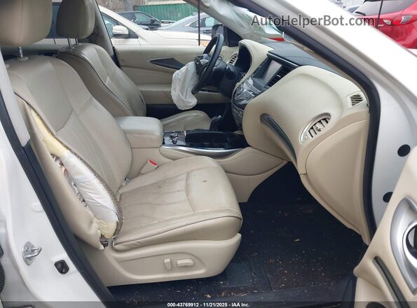 5N1AL0MM9GC525085 2016 INFINITI QX60 Белый Вид салона спереди