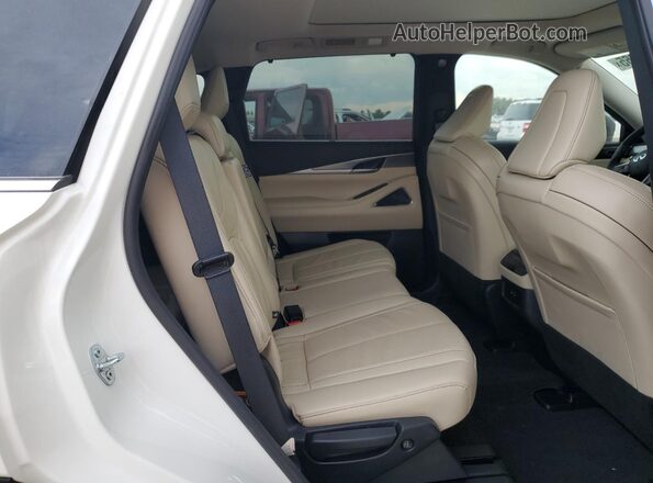 5N1AL1FR0SC348451 2025 INFINITI QX60 Белый Вид задней части салона