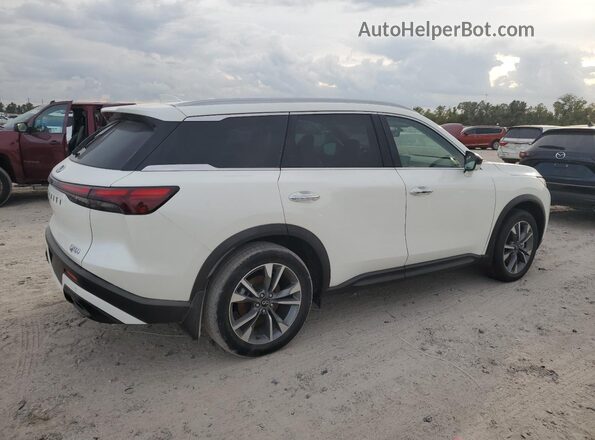 5N1AL1FR0SC348451 2025 INFINITI QX60 Белый Задняя правая четверть