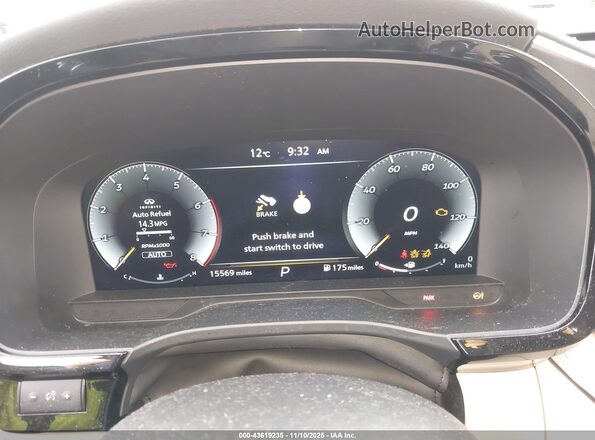 5N1AL1FS5SC341904 2025 INFINITI QX60 Черный Вид задних сидений