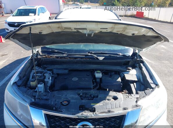 5N1AR2MM0GC657937 2016 NISSAN PATHFINDER White Вид ззаду