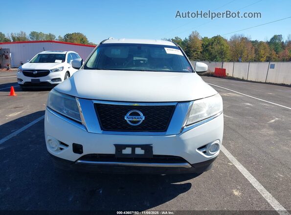 5N1AR2MM0GC657937 2016 NISSAN PATHFINDER White Вид задньої частини салону