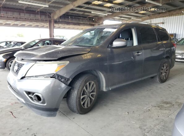 5N1AR2MM3GC646480 2016 NISSAN PATHFINDER Серый Передняя левая четверть