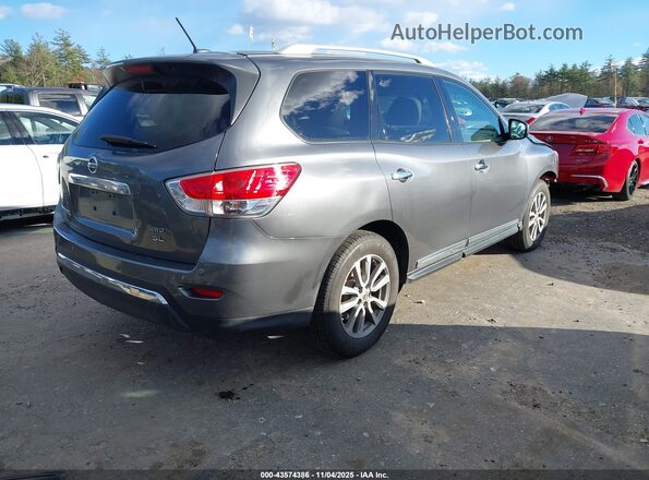 5N1AR2MM5GC642222 2016 NISSAN PATHFINDER Gray Trasero derecho