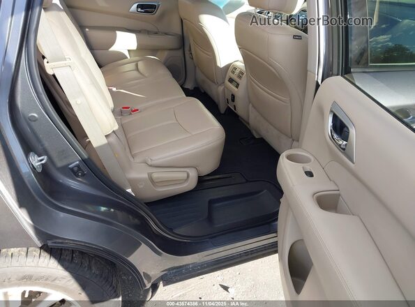 5N1AR2MM5GC642222 2016 NISSAN PATHFINDER Gray Vista de la etiqueta del VIN