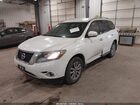 2016 Nissan Pathfinder Sv White vin: 5N1AR2MM8GC642327