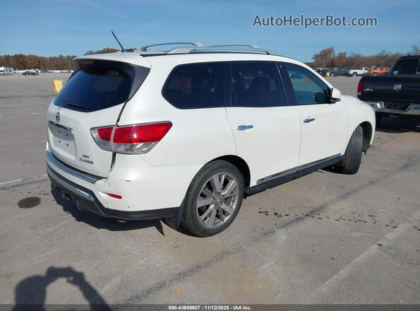 5N1AR2MMXGC617137 2016 NISSAN PATHFINDER White Trasero derecho
