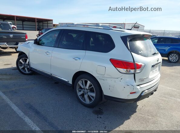 5N1AR2MMXGC617137 2016 NISSAN PATHFINDER White Trasero izquierdo