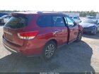 2016 Nissan Pathfinder Platinum/s/sl/sv Red vin: 5N1AR2MN8GC607828