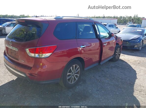 5N1AR2MN8GC607828 2016 NISSAN PATHFINDER Red Tył prawy