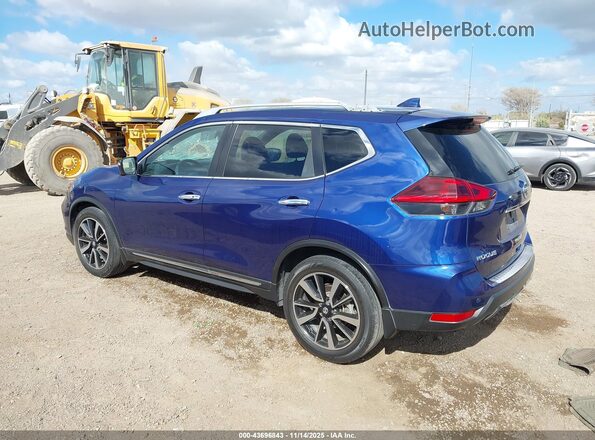 5N1AT2MT5KC788833 2019 NISSAN ROGUE Синий Задняя левая четверть