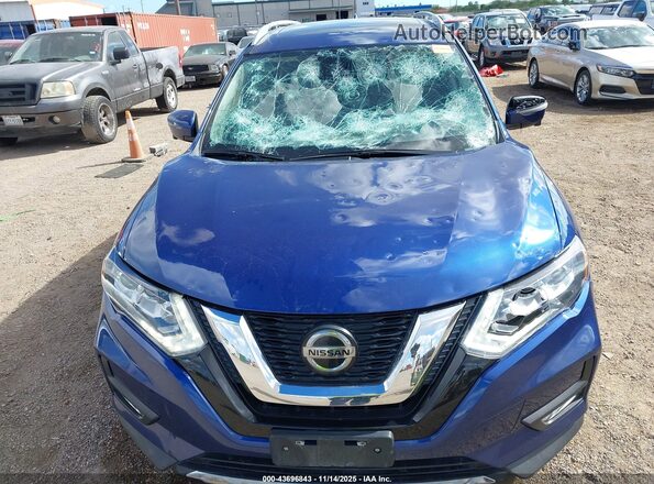 5N1AT2MT5KC788833 2019 NISSAN ROGUE Синий Вид спереди