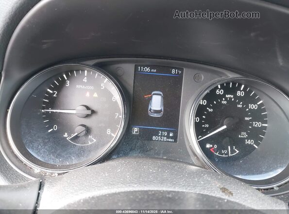 5N1AT2MT5KC788833 2019 NISSAN ROGUE Синий Вид задних сидений