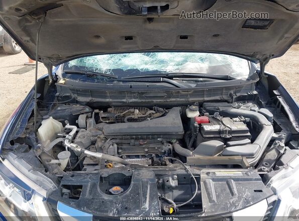 5N1AT2MT5KC788833 2019 NISSAN ROGUE Синий Вид сзади