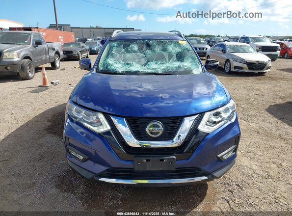 5N1AT2MT5KC788833 2019 NISSAN ROGUE Синий Вид щитка приборов