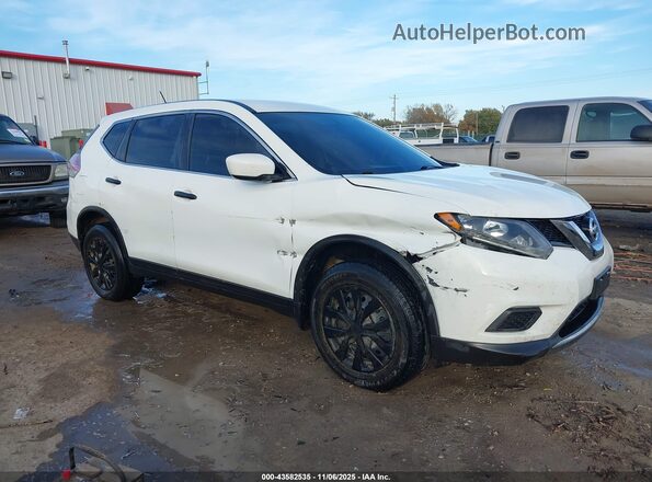 5N1AT2MV2GC918981 2016 NISSAN ROGUE White Front right