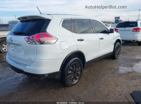5N1AT2MV2GC918981 2016 NISSAN ROGUE White Rear right