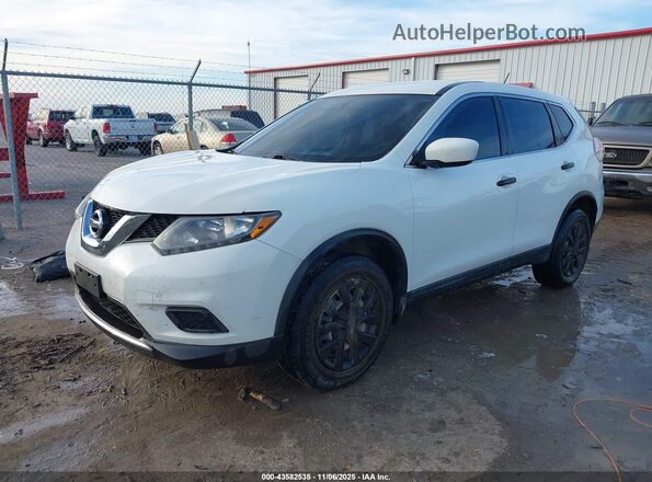 5N1AT2MV2GC918981 2016 NISSAN ROGUE White Front left