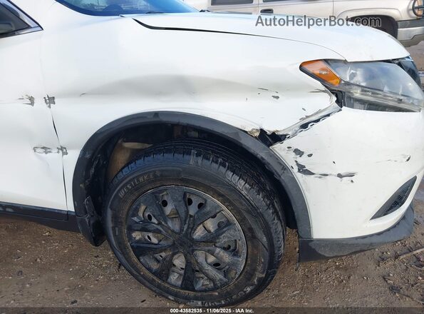 5N1AT2MV2GC918981 2016 NISSAN ROGUE White Front view