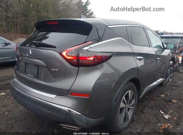 5N1AZ2AS6MC135862 2021 NISSAN MURANO Серый Задняя правая четверть