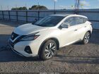 2022 Nissan Murano Sl Белый vin: 5N1AZ2CS0NC125715