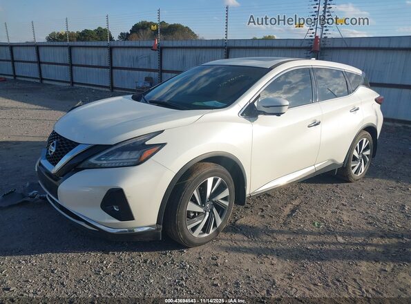 5N1AZ2CS0NC125715 2022 NISSAN MURANO Белый Передняя левая четверть