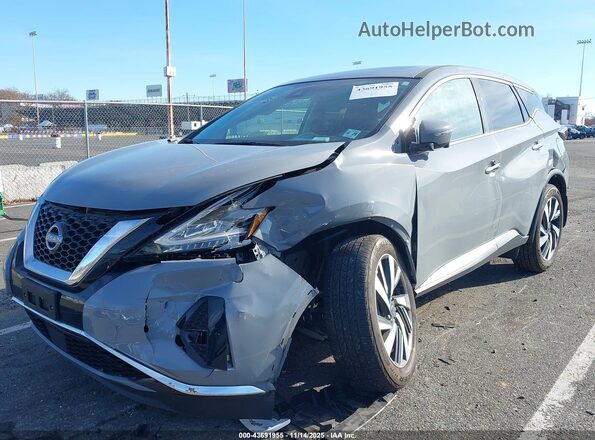 5N1AZ2CS0RC107110 2024 NISSAN MURANO Gray Vista tres cuartos delantera izquierda