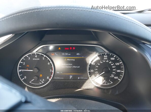 5N1AZ2CS0RC107110 2024 NISSAN MURANO Gray Vista de los asientos traseros