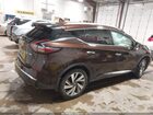 2019 Nissan Murano Sl Коричневый vin: 5N1AZ2MS2KN122376