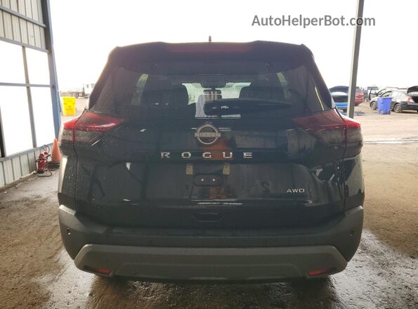 5N1BT3AB0PC847686 2023 NISSAN ROGUE Черный Вид сзади