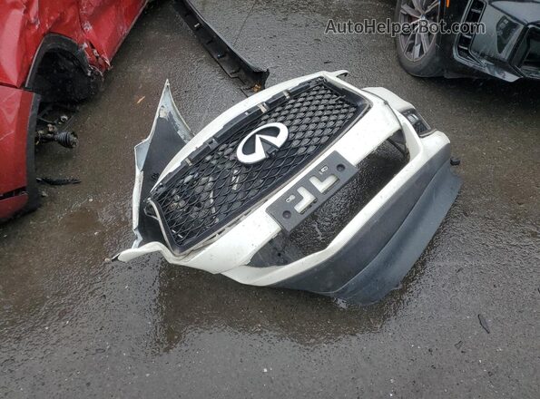 5N1DL0MM0LC530196 2020 INFINITI QX60 White VIN კოდის სტიკერის ხედი