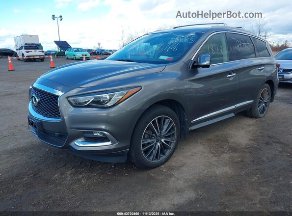 5N1DL0MM1HC528352 2017 INFINITI QX60 Gray Przód lewy