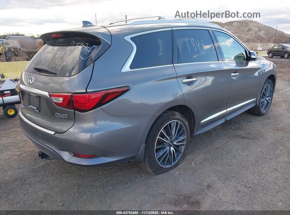 5N1DL0MM1HC528352 2017 INFINITI QX60 Gray Tył prawy