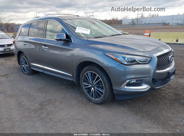 5N1DL0MM1HC528352 2017 INFINITI QX60 Gray Przód prawy