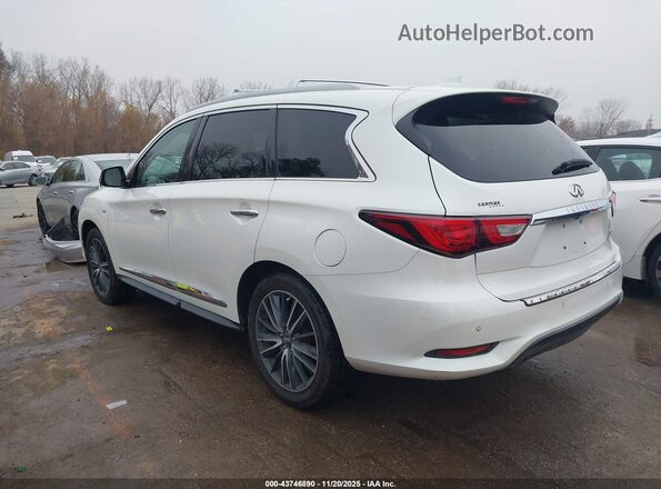 5N1DL0MN4JC502942 2018 INFINITI QX60 White Tył lewy