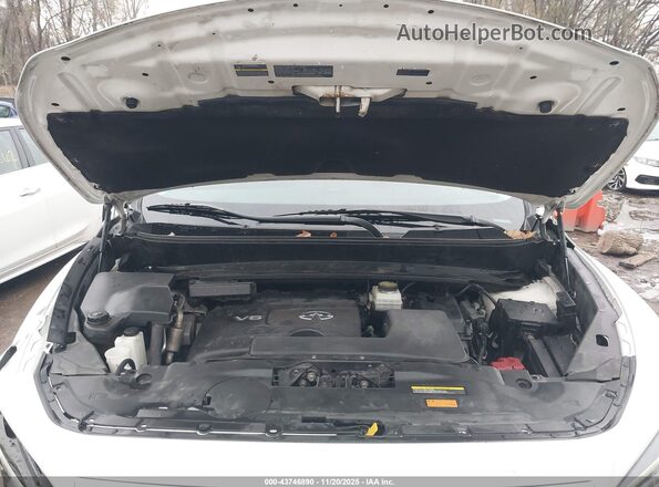 5N1DL0MN4JC502942 2018 INFINITI QX60 White Widok z tyłu