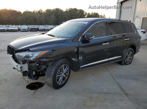 5N1DL0MN4LC520313 2020 INFINITI QX60 Черный Передняя левая четверть