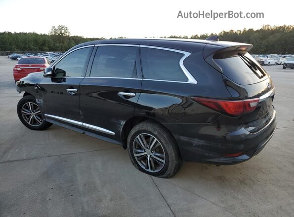 5N1DL0MN4LC520313 2020 INFINITI QX60 Черный Задняя левая четверть