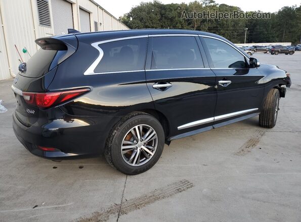 5N1DL0MN4LC520313 2020 INFINITI QX60 Черный Задняя правая четверть