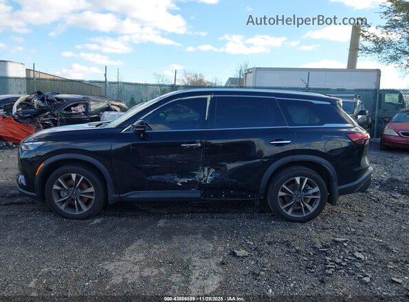 5N1DL1FS2RC355766 2024 INFINITI QX60 Black Սալոնի 360 աստիճան տեսք