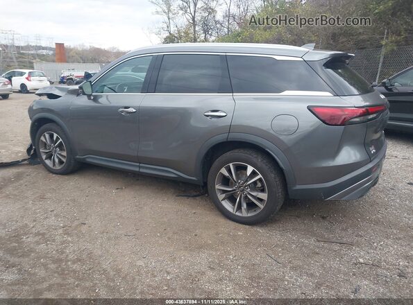 5N1DL1FS3NC338226 2022 INFINITI QX60 Gray Trasero izquierdo