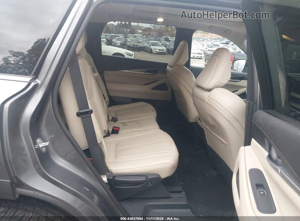 5N1DL1FS3NC338226 2022 INFINITI QX60 Gray Vista de la etiqueta del VIN