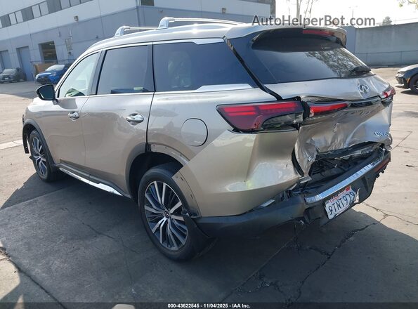5N1DL1GS8PC364600 2023 INFINITI QX60 Silver Tył lewy