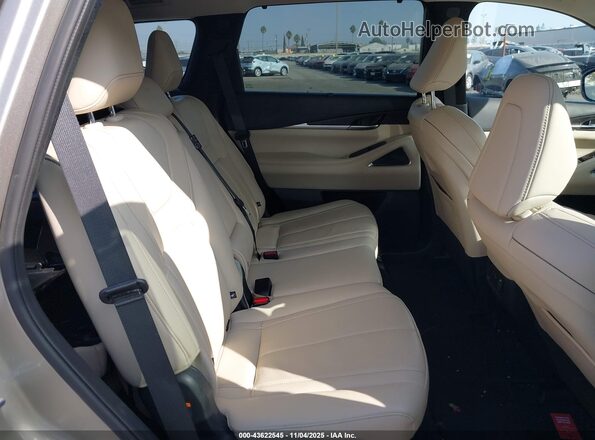 5N1DL1GS8PC364600 2023 INFINITI QX60 Silver Widok naklejki z numerem VIN